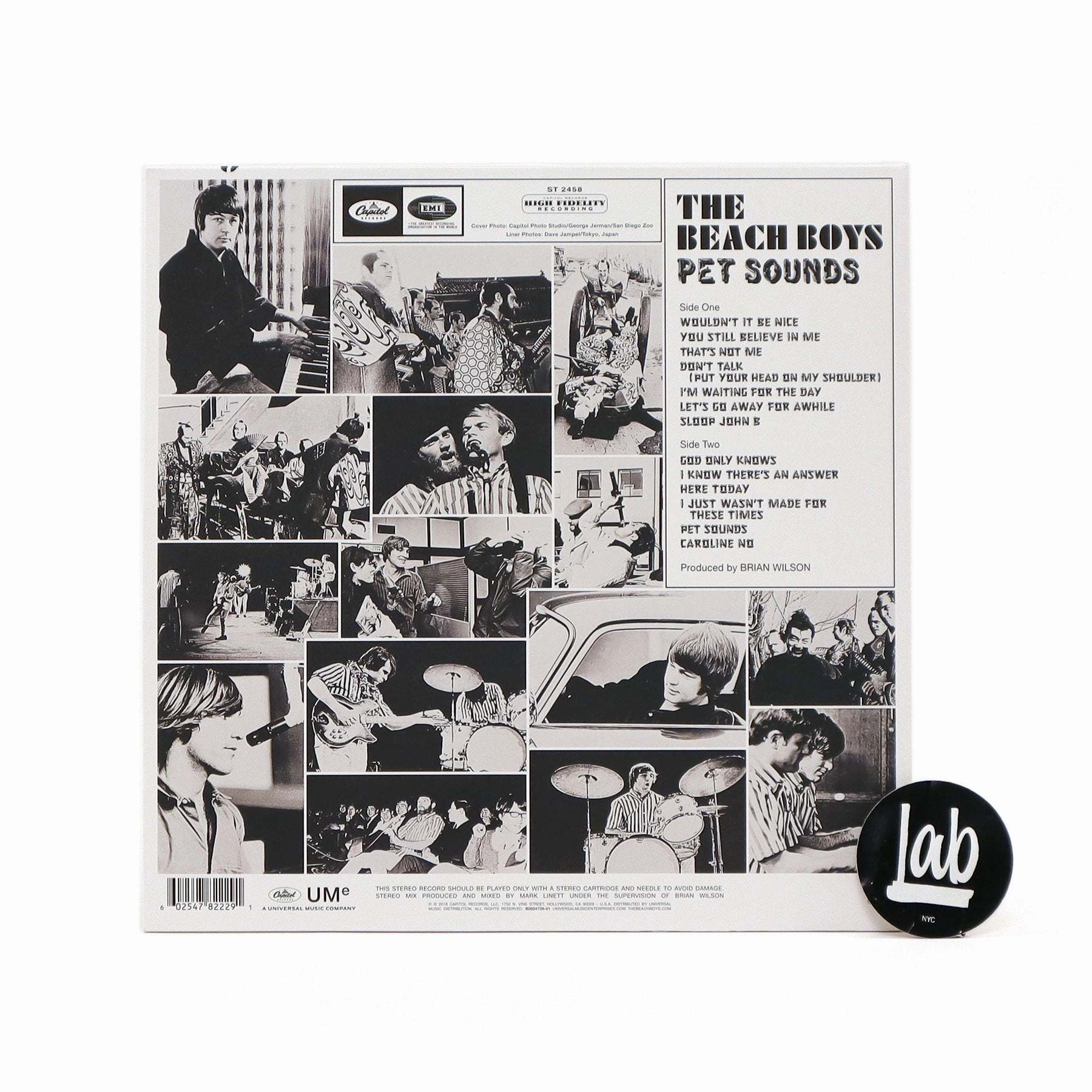 The Beach Boys: Pet Sounds (180g, Stereo) Vinyl LP