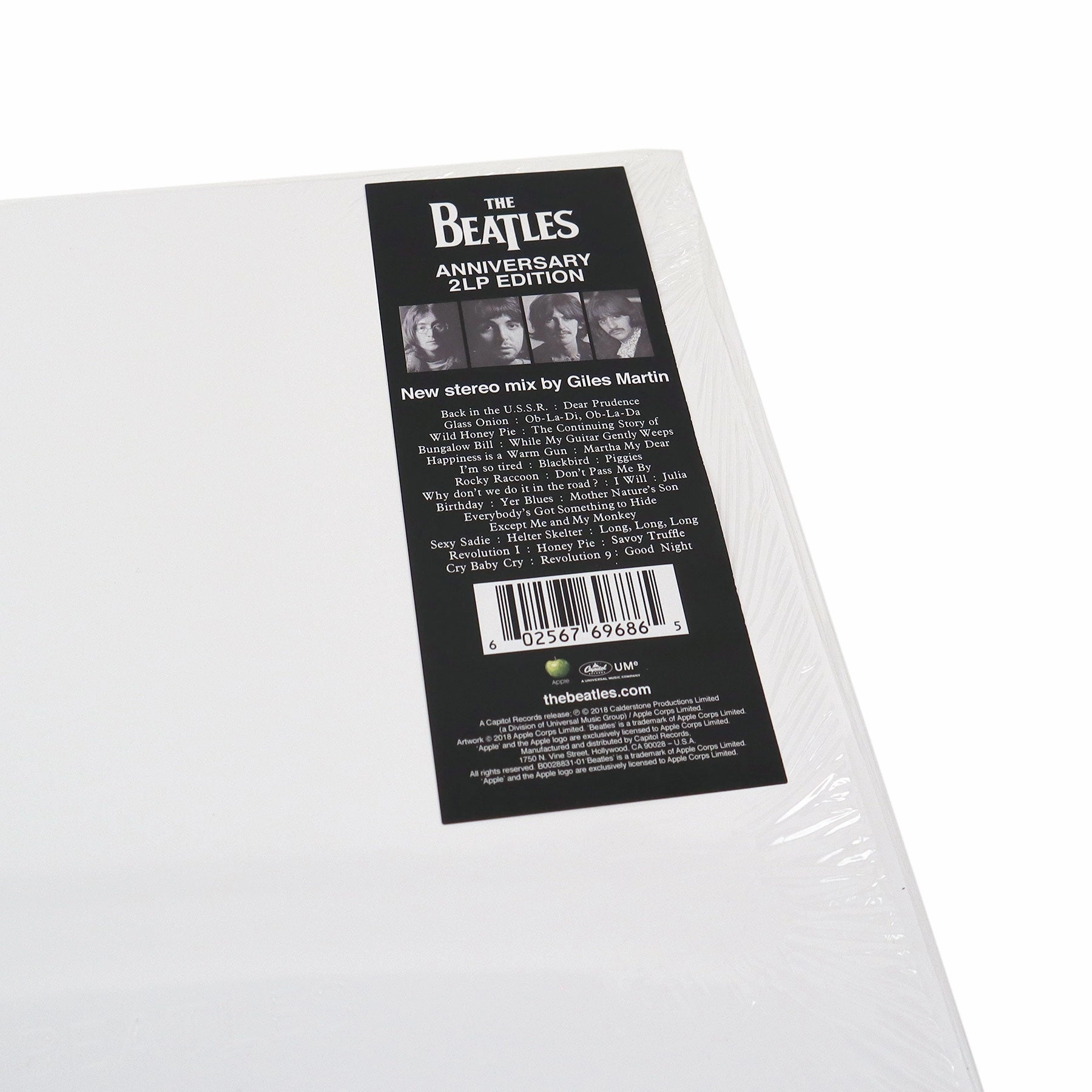 The Beatles: White Album (2018 Giles Martin Mixes, 180g) Vinyl 2LP
