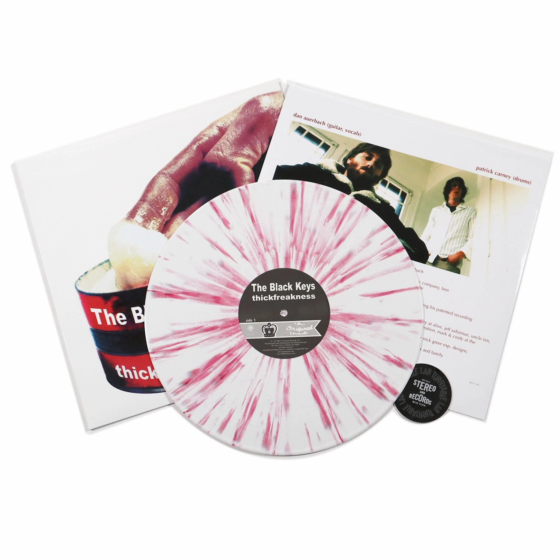 The Black Keys: Thickfreakness (Splatter Colored Vinyl, 20th Anniversary) Vinyl LP