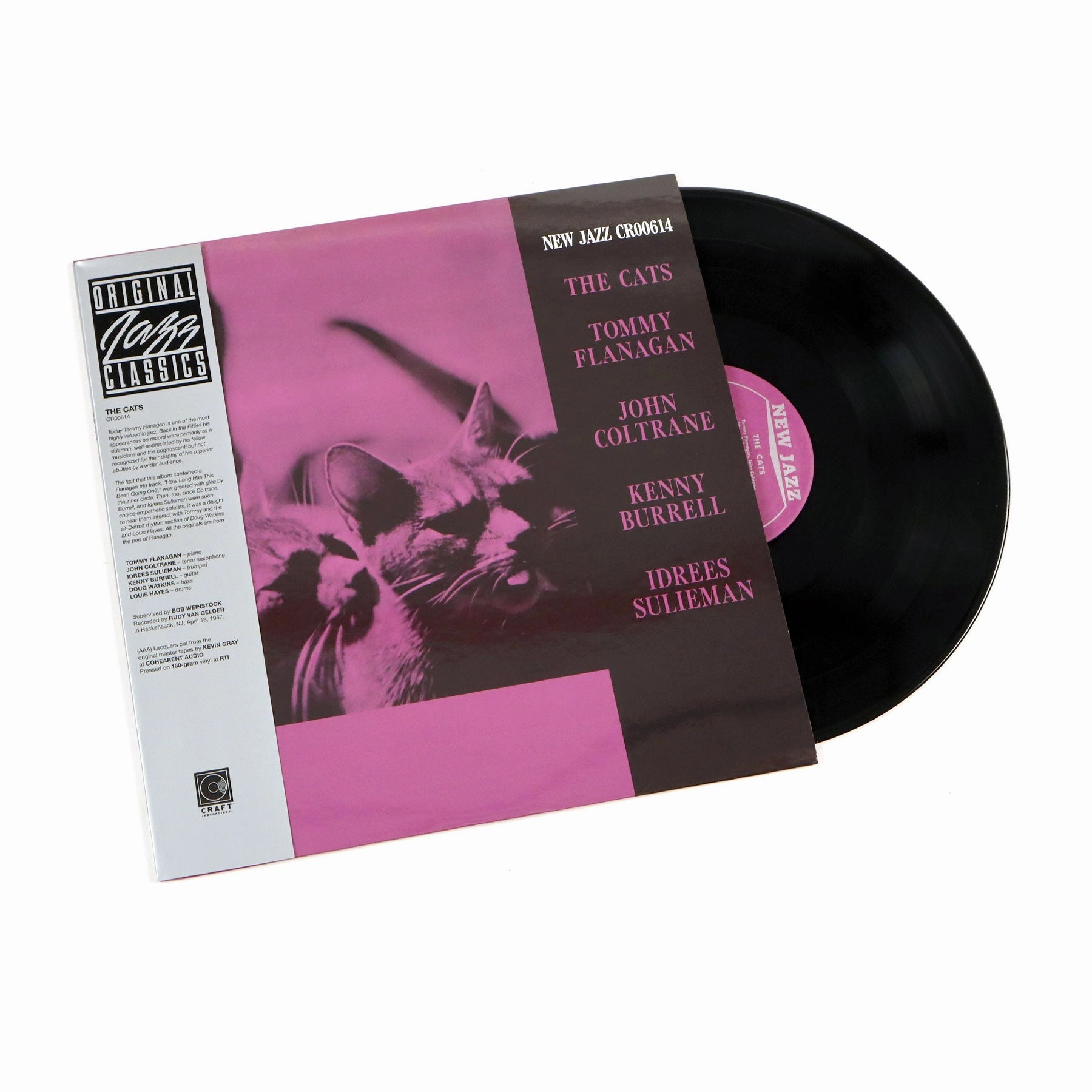 The Cats: The Cats (John Coltrane, Kenny Burrell) (Original Jazz Classics 180g) Vinyl LP hi-fi cooling fan,hi-fi digital clock display,hi-fi power meter