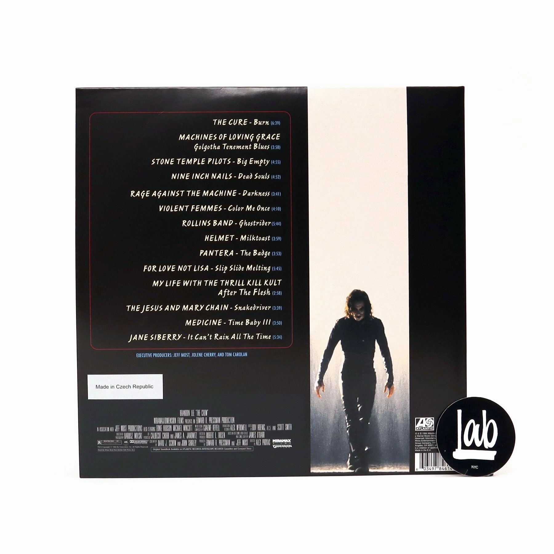 The Crow: Soundtrack Vinyl 2LP
