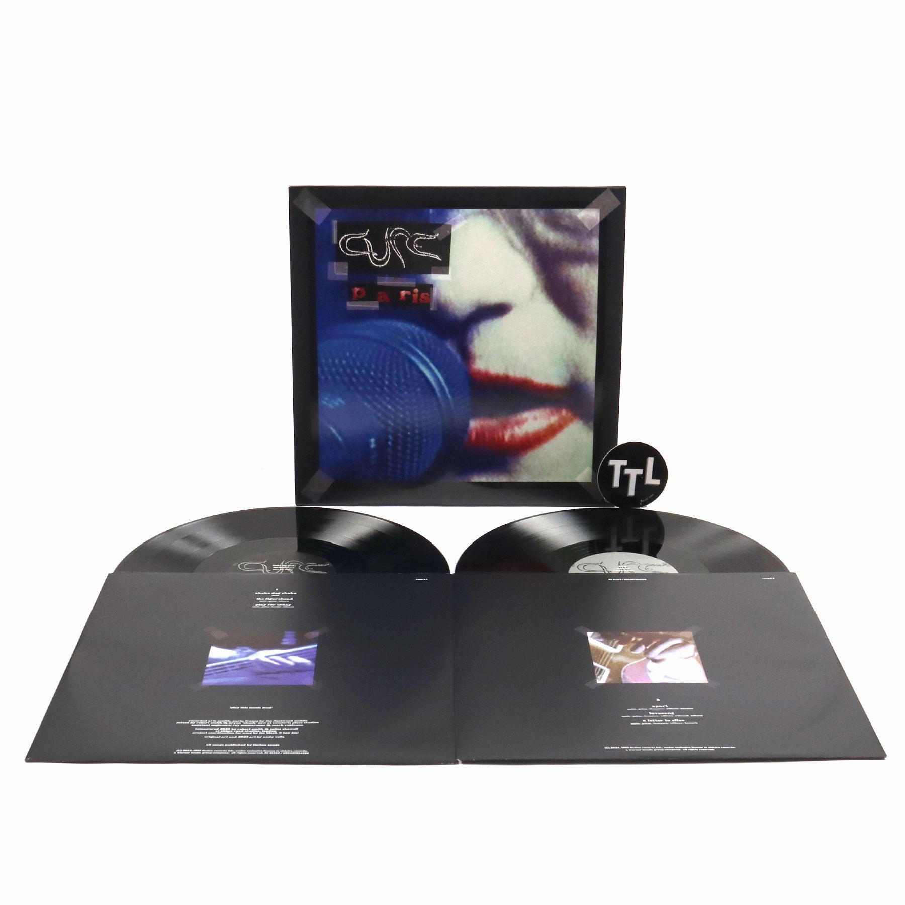 The Cure: Paris Vinyl 2LP