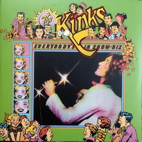The Kinks  Everybody's In Show-Biz   (Arrives in 4 days ) hi-fi music center,hi-fi speaker grill,hi-fi equipment organizer