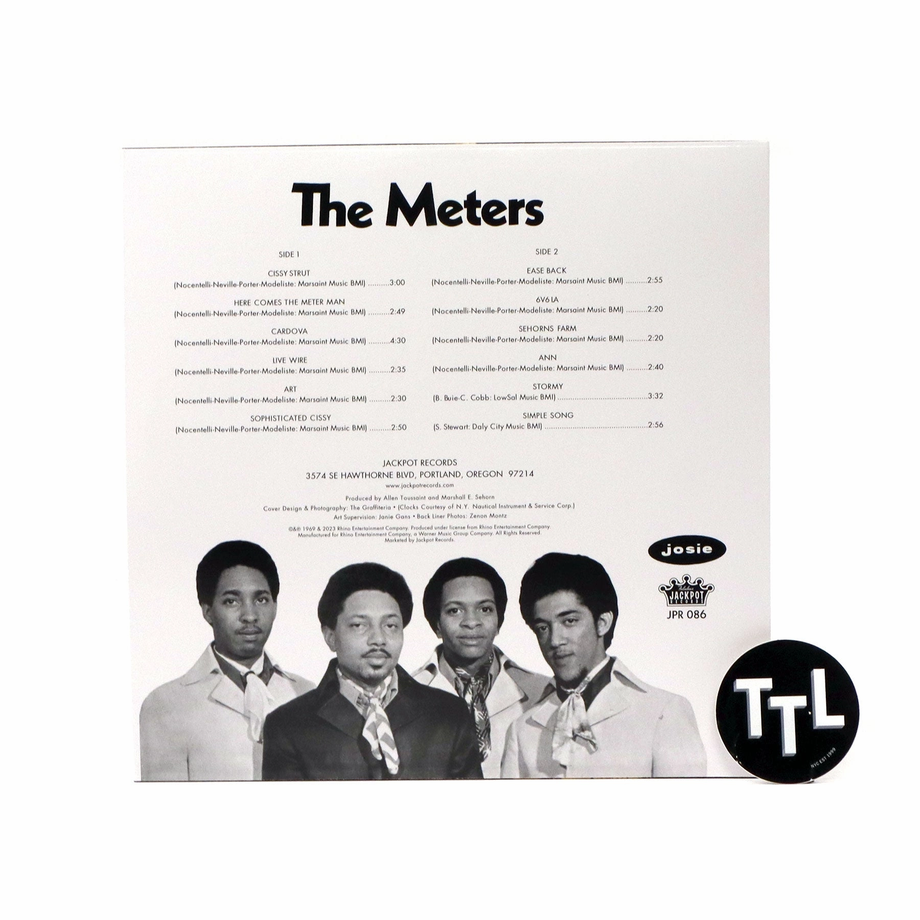 The Meters: The Meters (Colored Vinyl) Vinyl LP