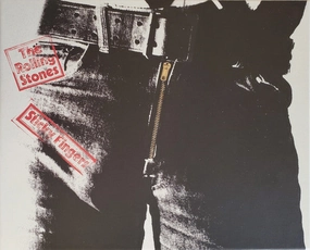 The Rolling Stones  Sticky Fingers (Arrives in 4 days) hi-fi music center,hi-fi speaker grill,hi-fi equipment organizer