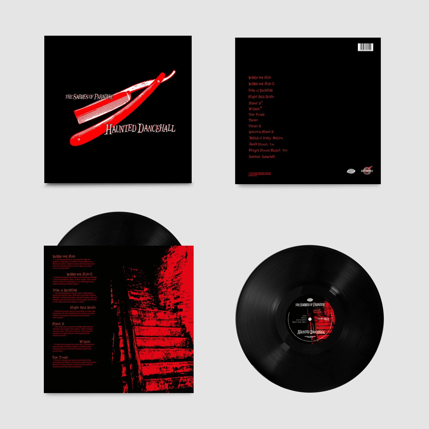 The Sabres Of Paradise: Haunted Dancehall Vinyl 2LP - PRE-ORDER