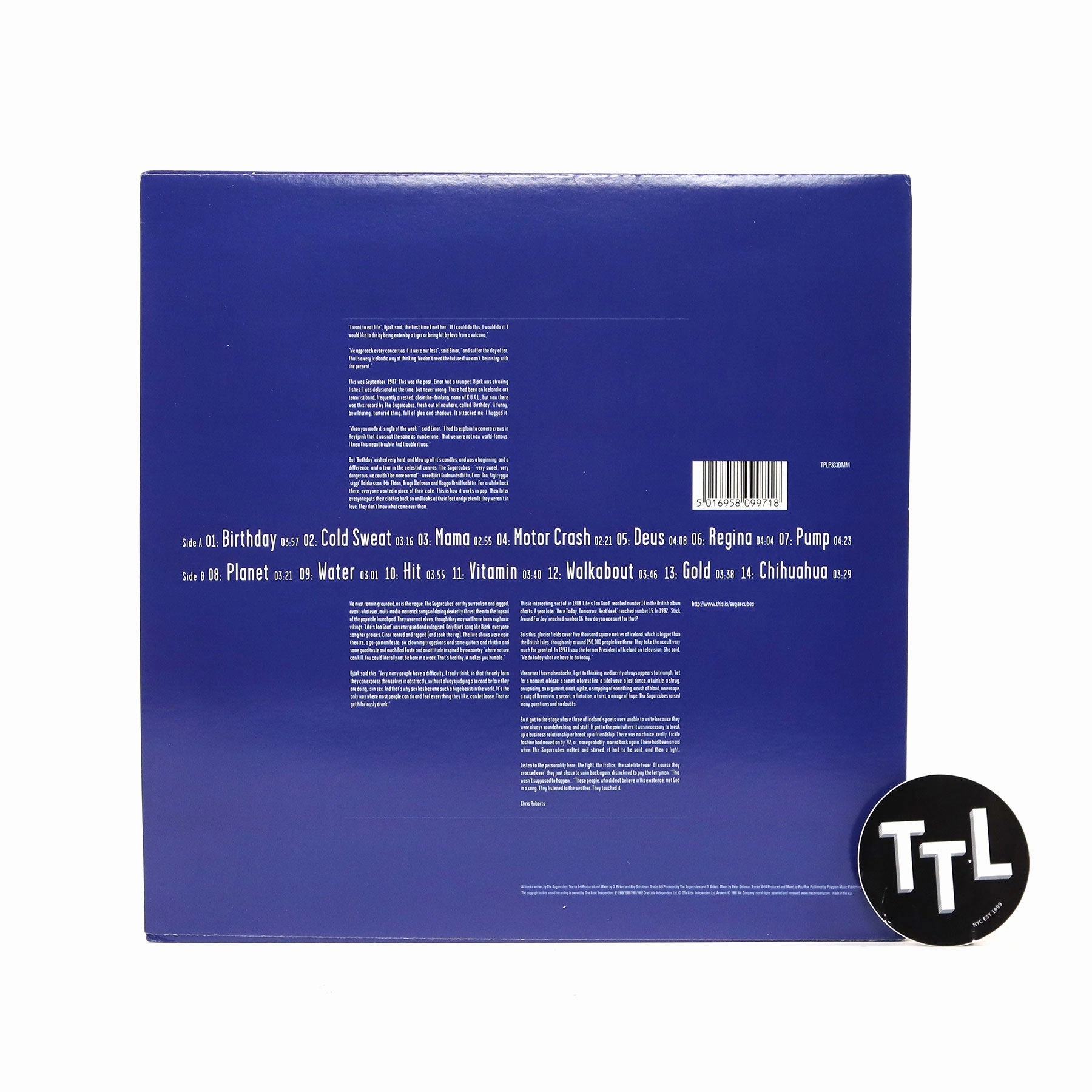 The Sugarcubes: The Great Crossover Potential (Greatest Hits) Vinyl 2LP