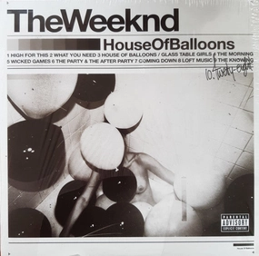 The Weeknd C House Of Balloons(Arrives in 4 days) hi-fi studio monitor amp,hi-fi audiophile DAC,hi-fi lossless amplifier