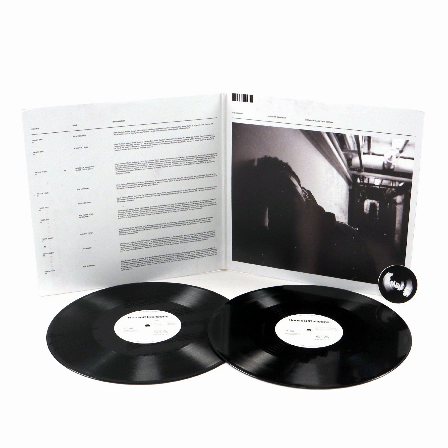 The Weeknd: House Of Balloons - Decade Edition Vinyl 2LP