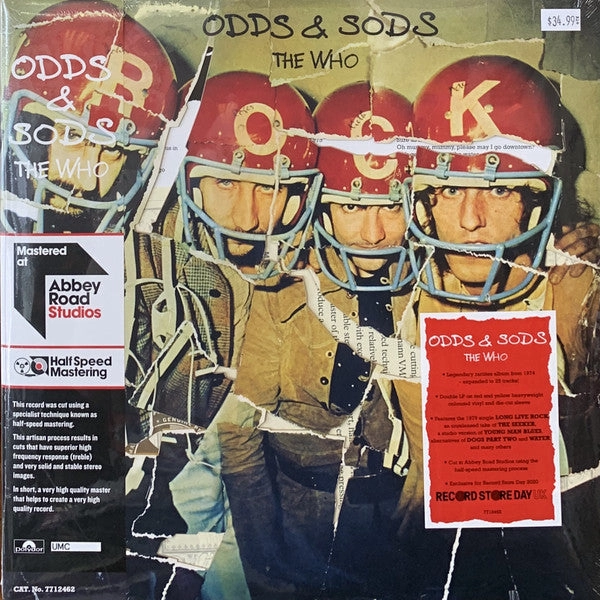The Who  Odds & Sods (Arrives in 4 days) hi-fi radio tuner,hi-fi analog radio,hi-fi stereo cabinet with shelves