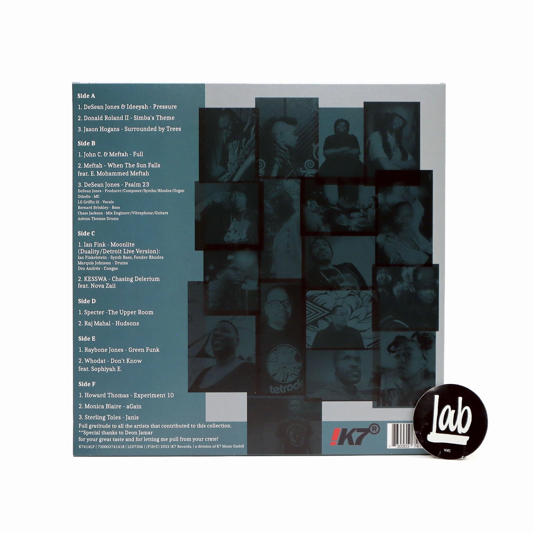 Theo Parrish: Detroit Forward (DJ-Kicks) Vinyl 3LP