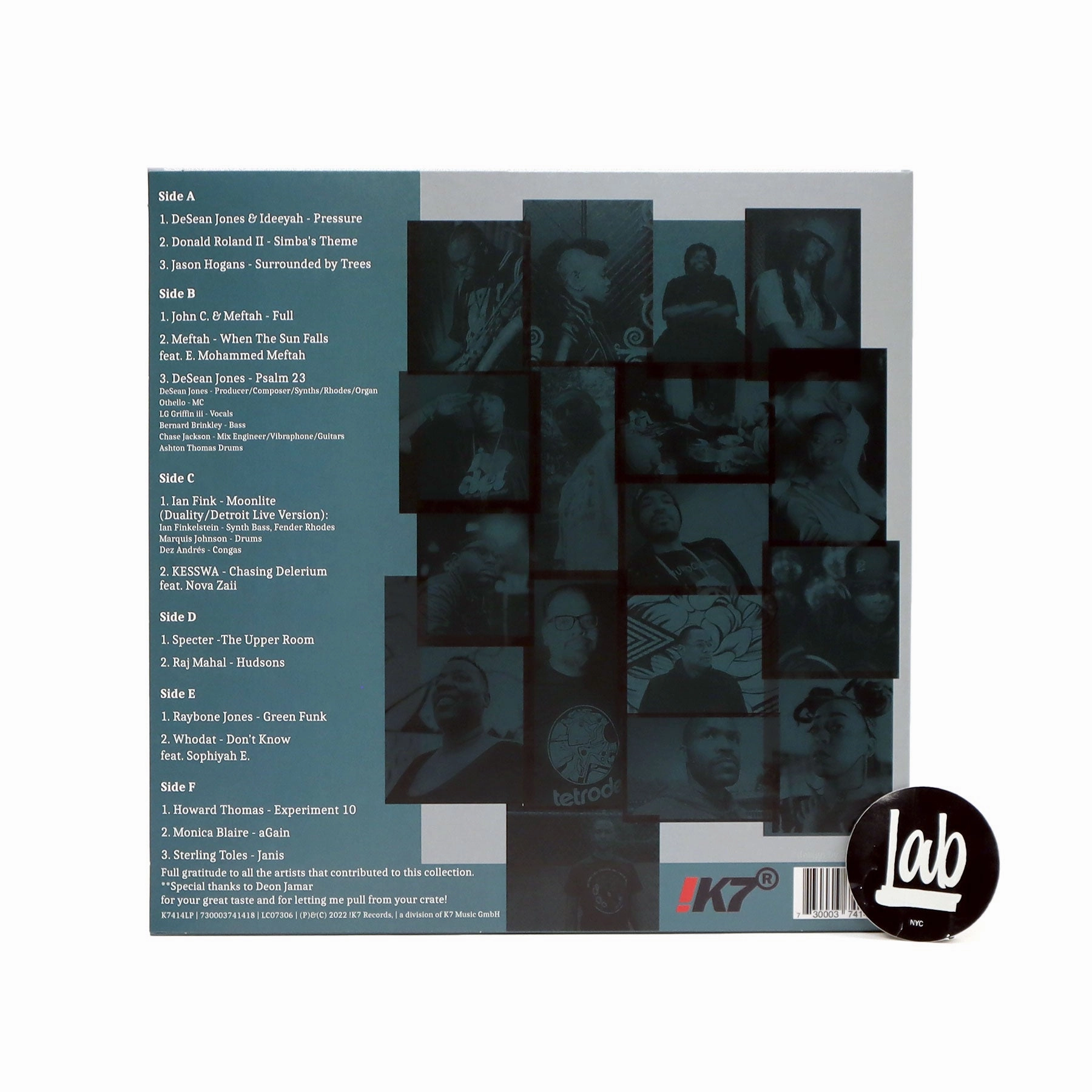 Theo Parrish: Detroit Forward (DJ-Kicks) Vinyl 3LP