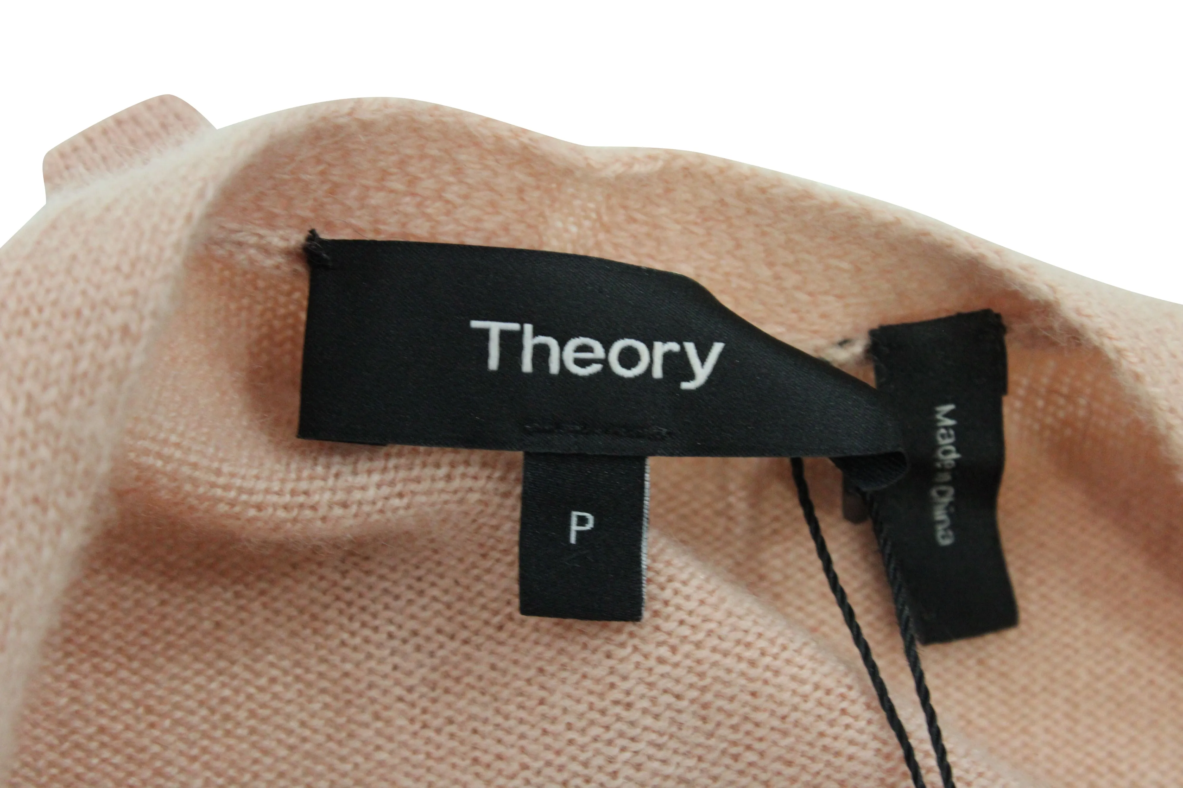 Long Cardigan en Cachemire Rose