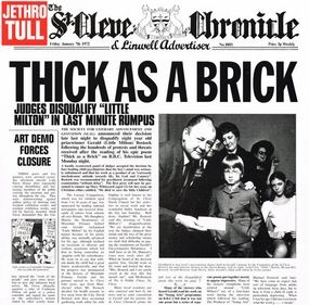 Thick As A Brick-Jethro Tull  (Arrives in 4 days ) hi-fi amp for vinyl,hi-fi class A tube amp,hi-fi amp with phono input