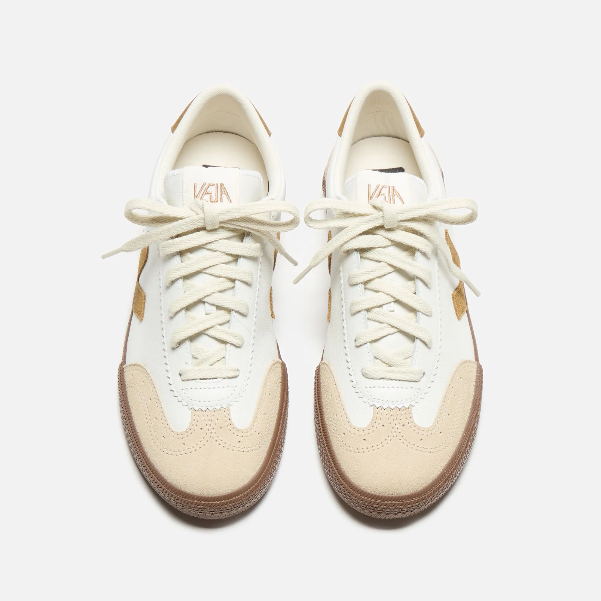 Make a Statement Veja Mens Volley - White / Tent Bark