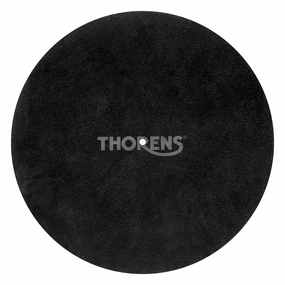 Thorens: Leather Record Mat - Black hi-fi digital music server,hi-fi speaker wall mount,hi-fi amp upgrade