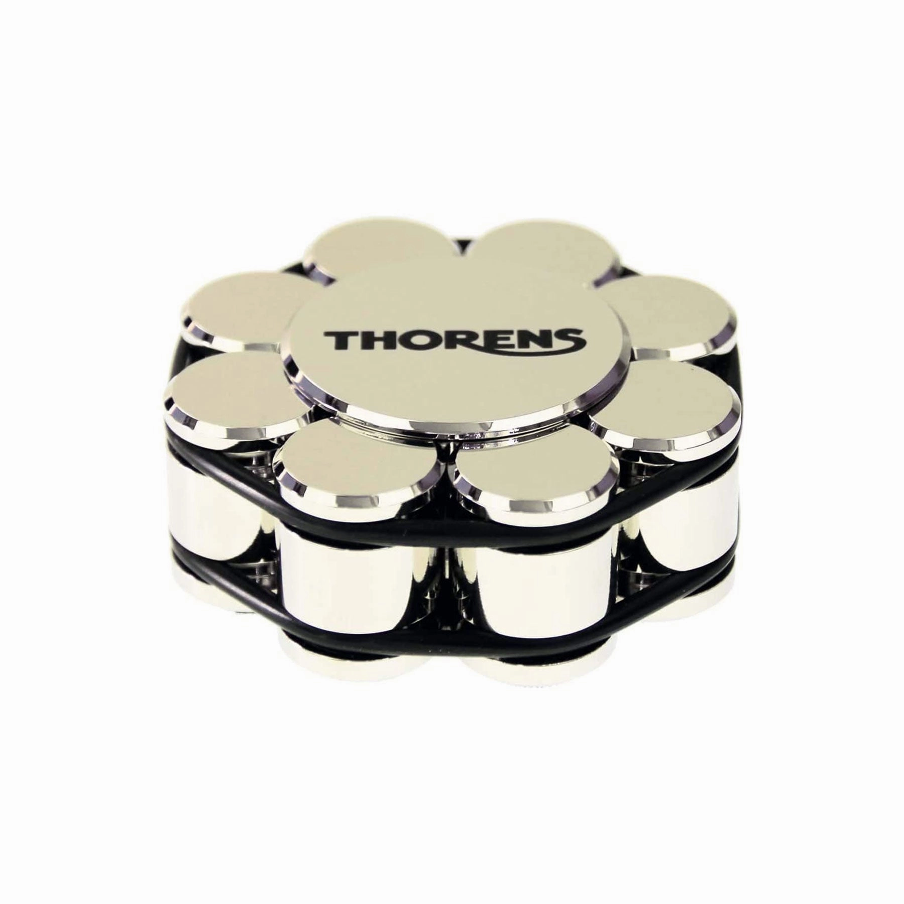 Thorens: Premium Turntable Record Stabilizer - Chrome