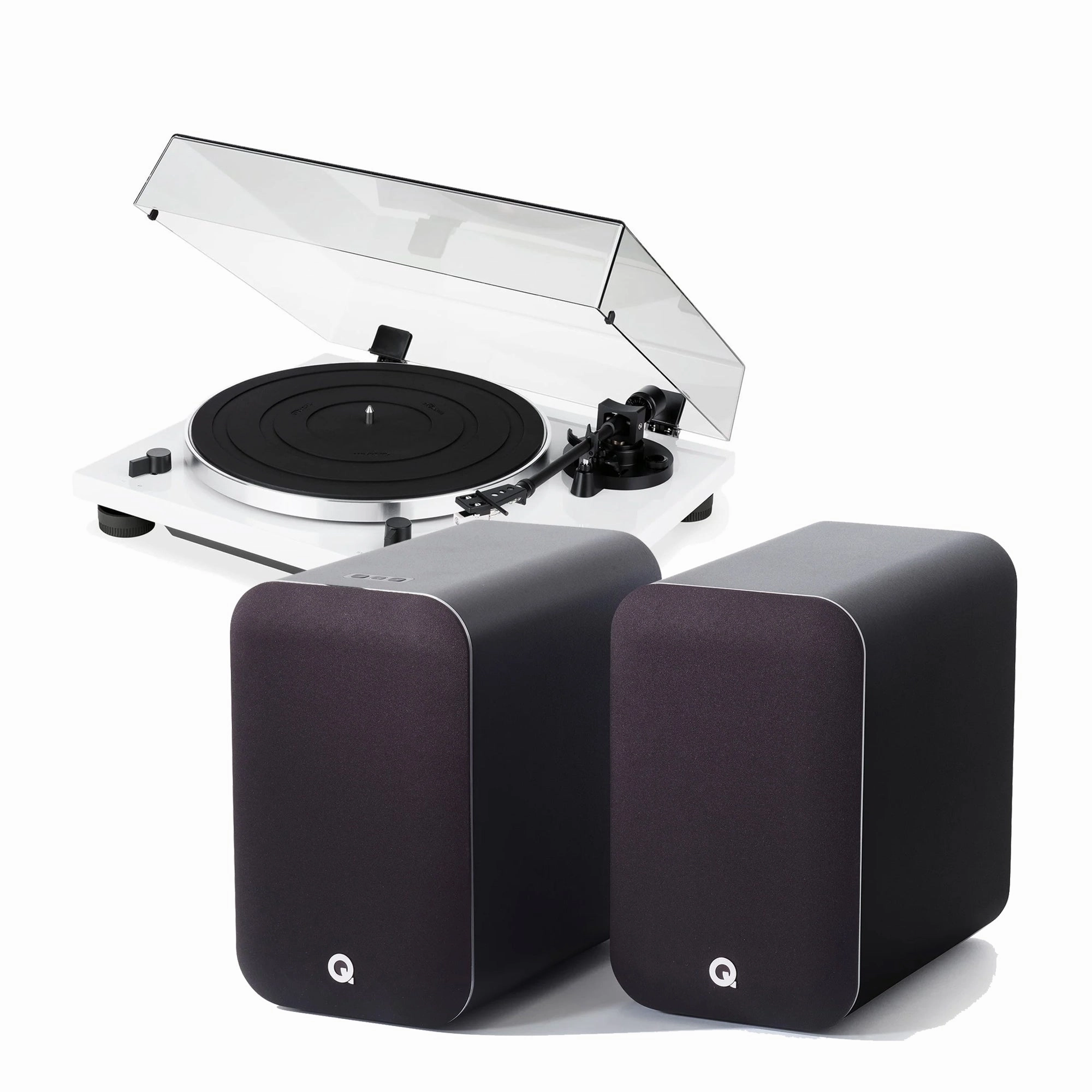 Thorens TD 201 Manual Turntable & Q Acoustics M20 HD Wireless Bluetooth Music System Bundle
