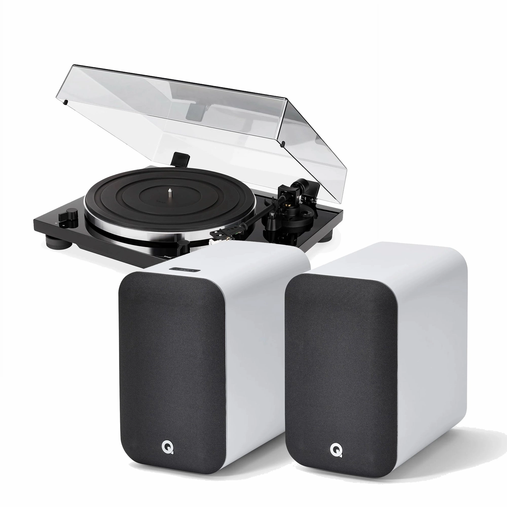 Thorens TD 201 Manual Turntable & Q Acoustics M20 HD Wireless Bluetooth Music System Bundle