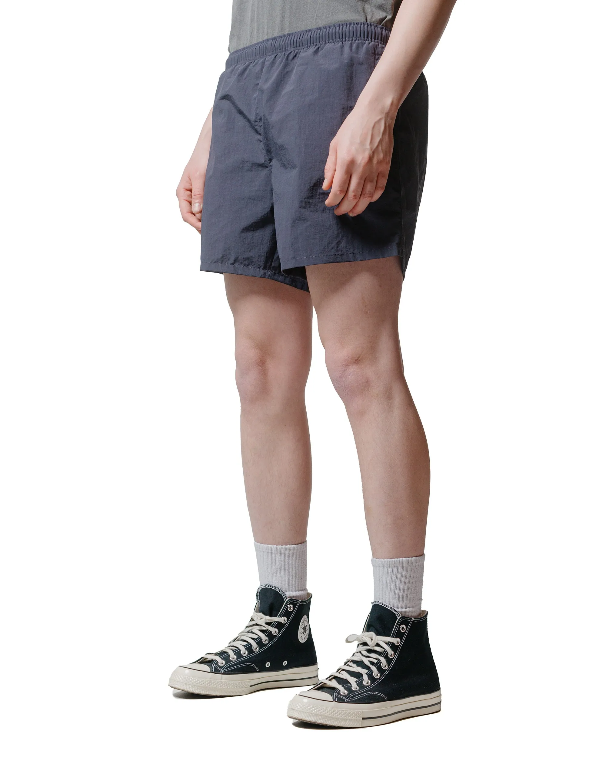 Our Legacy Drape Tech Trunks Deep Sea Beach Nylon Contoured Shape
