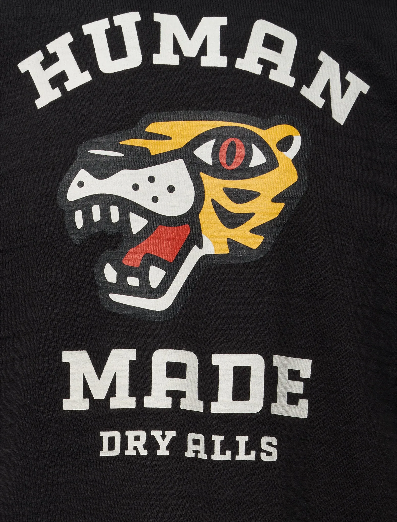 Tiger Graphic Tee Comfortable To Travel In Off-Shoulder Index
