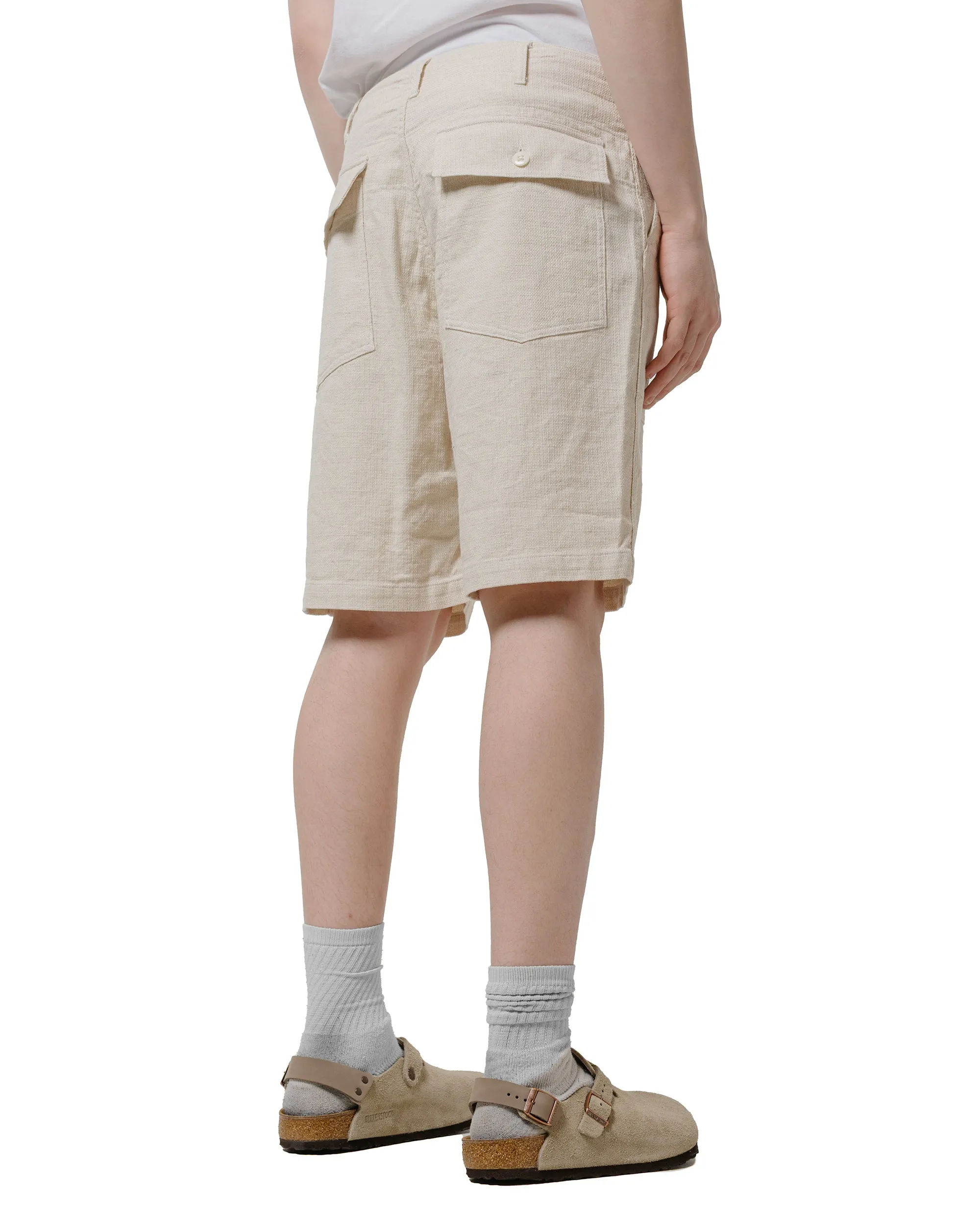 Engineered Garments Fatigue Short Natural Cl Java Cloth NSF Certified