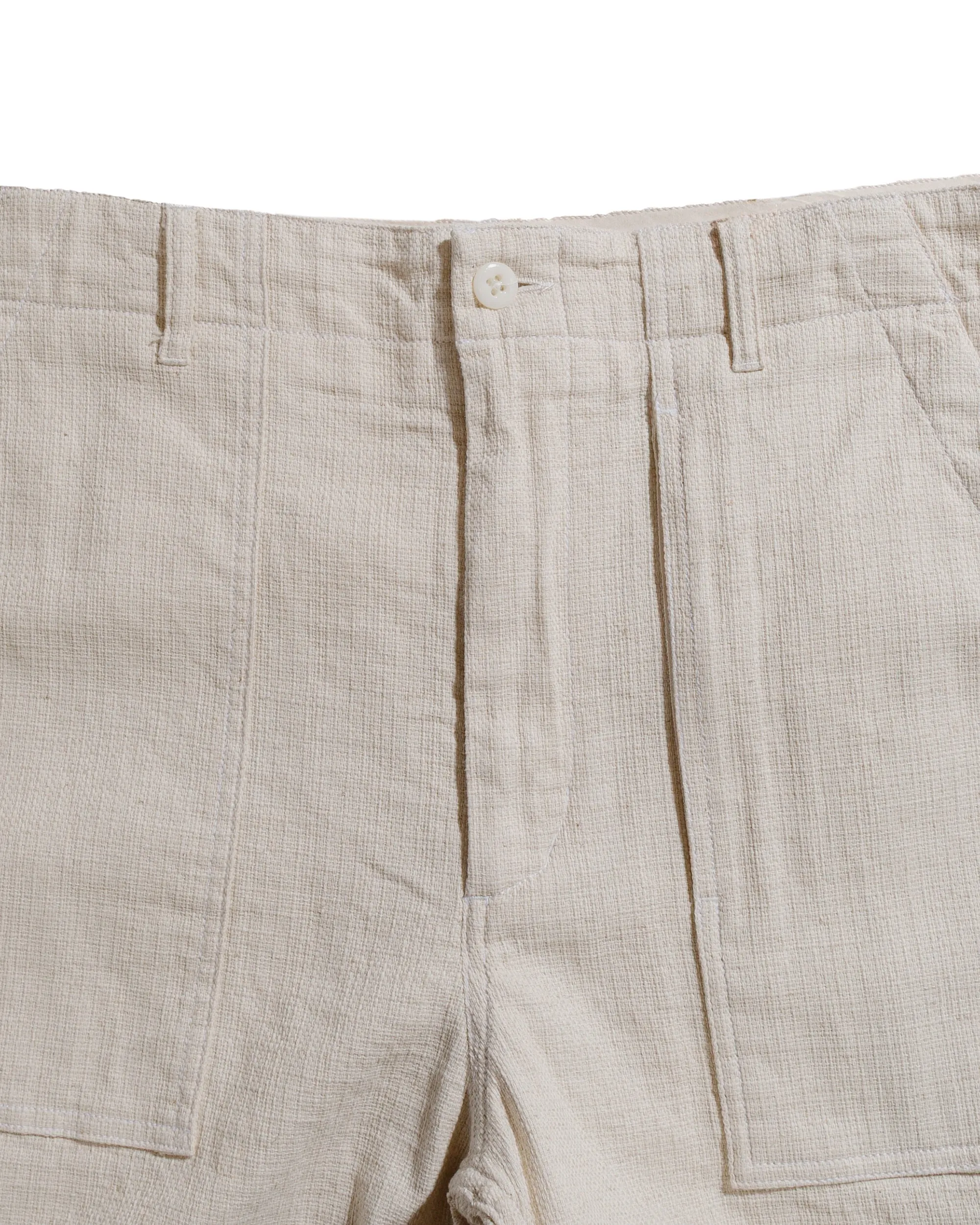 Engineered Garments Fatigue Short Natural Cl Java Cloth Upper Looping