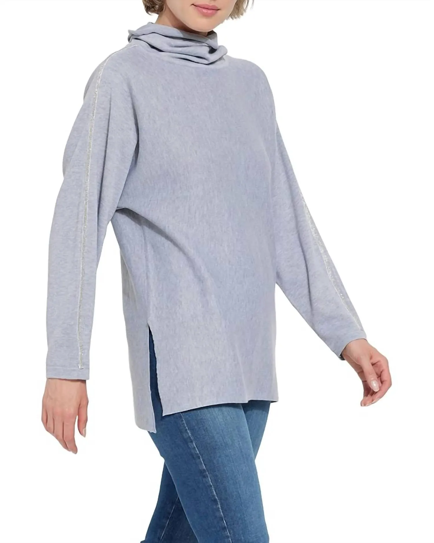 Pull Tinsley en mélange gris (032)
