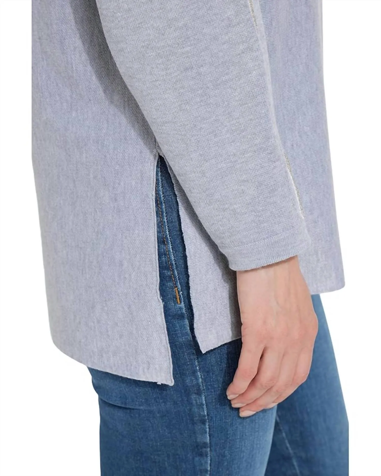 Pull Tinsley en mélange gris (032)