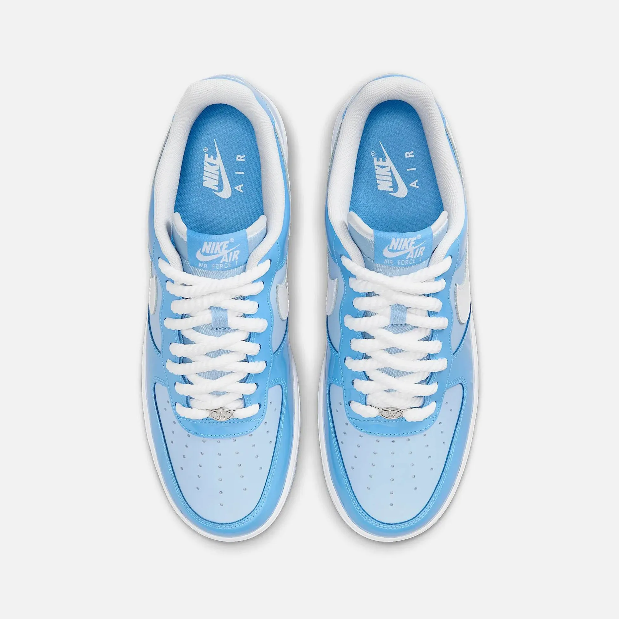 Keep Going Strong Valentine's Day Sale Nike Air Force 1 07 Lv8 - Psychic Blue / University Blue / White