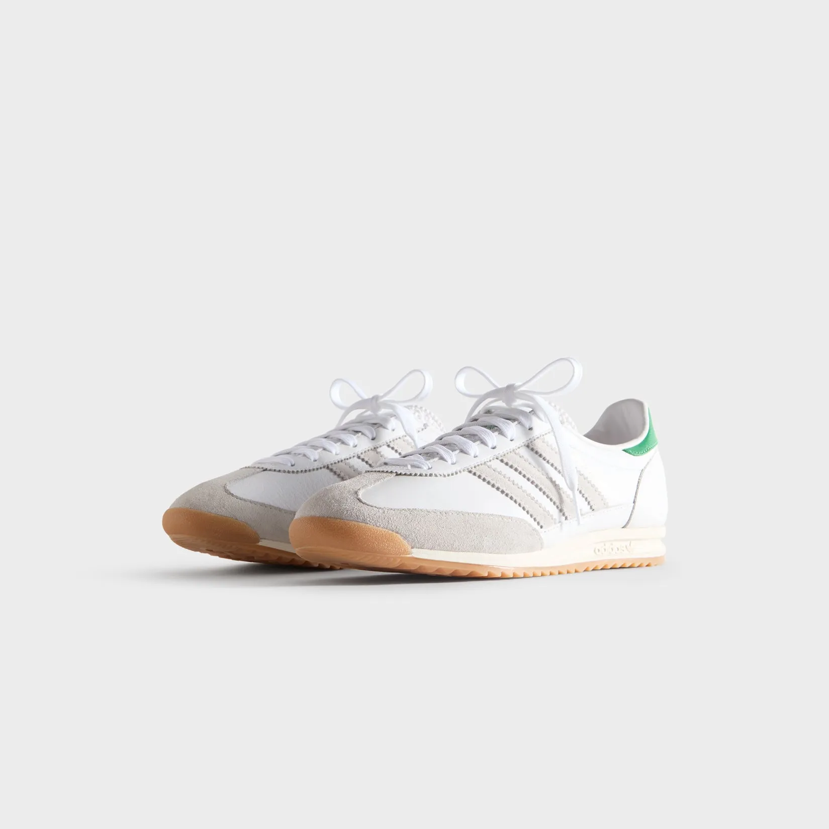 Maximizing Multi - Purpose Slippers Kith Classics For Adidas Originals Sl 72 - White / Green