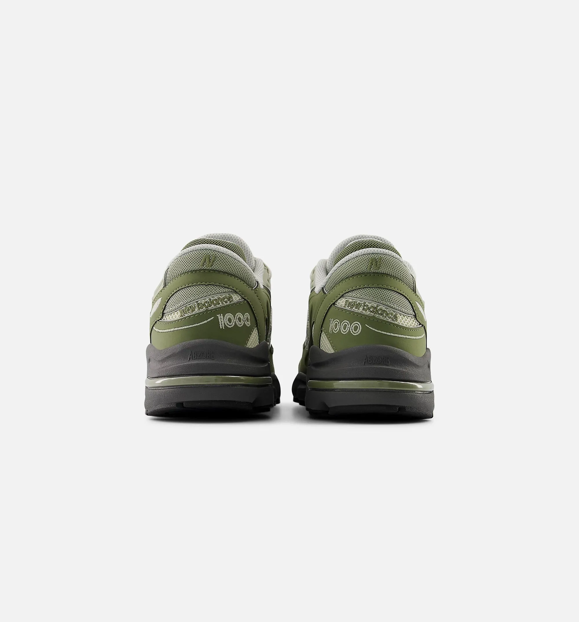 1000 Mens Lifestyle Shoe - Dark Olivine/Sea Salt Comfortable Device Breathable Outsole Material
