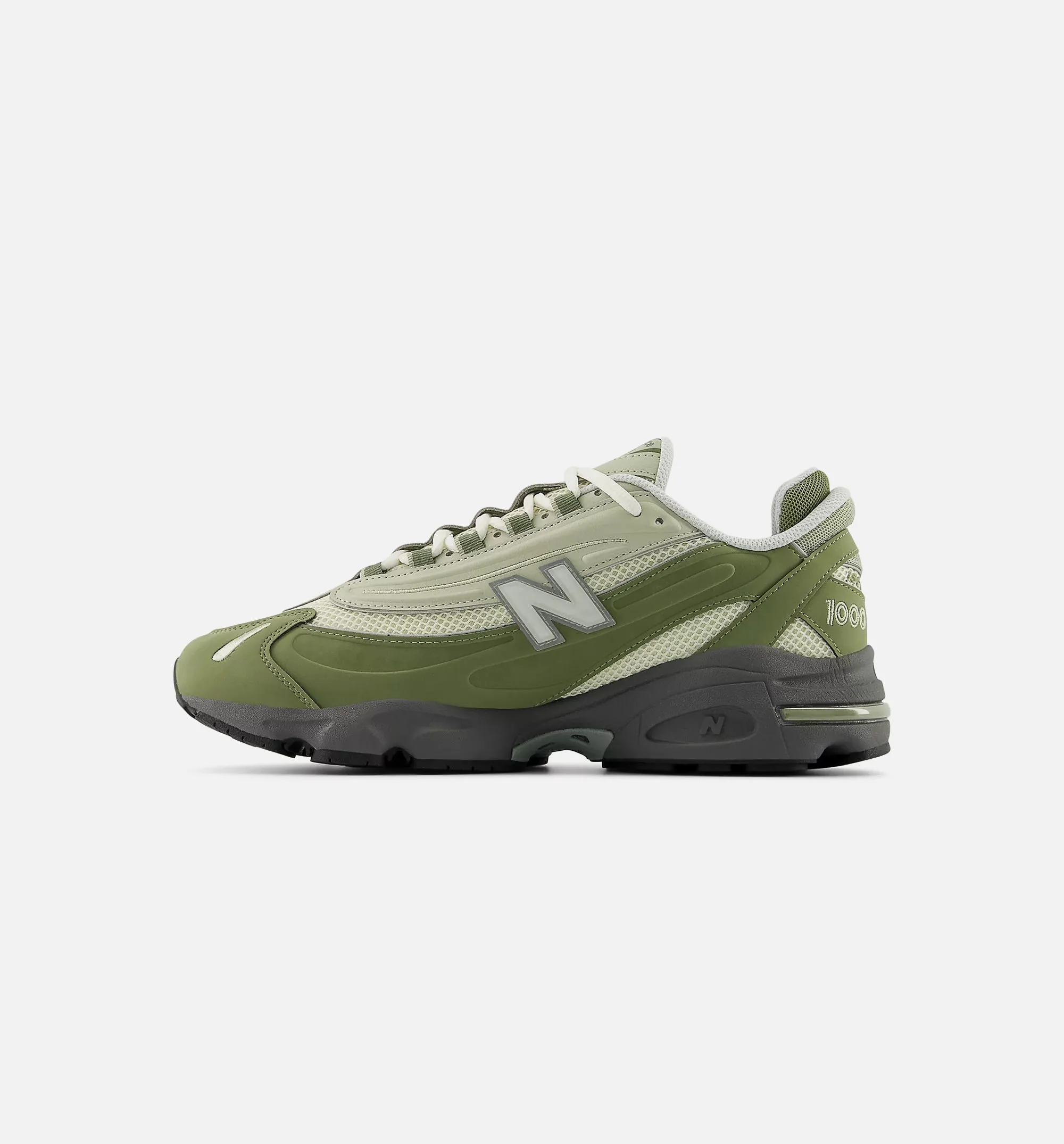 1000 Mens Lifestyle Shoe - Dark Olivine/Sea Salt Energy-Efficient Function