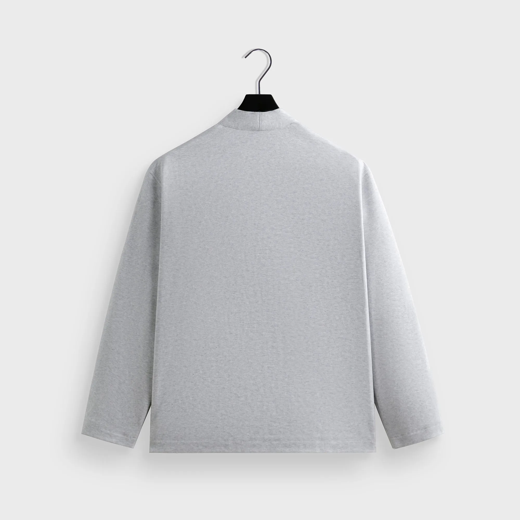 Looping Right Fit Kith Interlock Karter Gi - Light Heather Grey