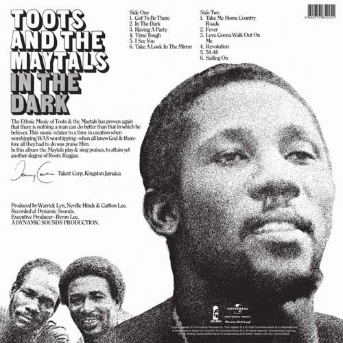 Toots And The Maytals*  In The Dark (Music On Vinyl) (Arrives in 21 Days) hi-fi linear power supply,hi-fi digital coaxial input,hi-fi speaker selector