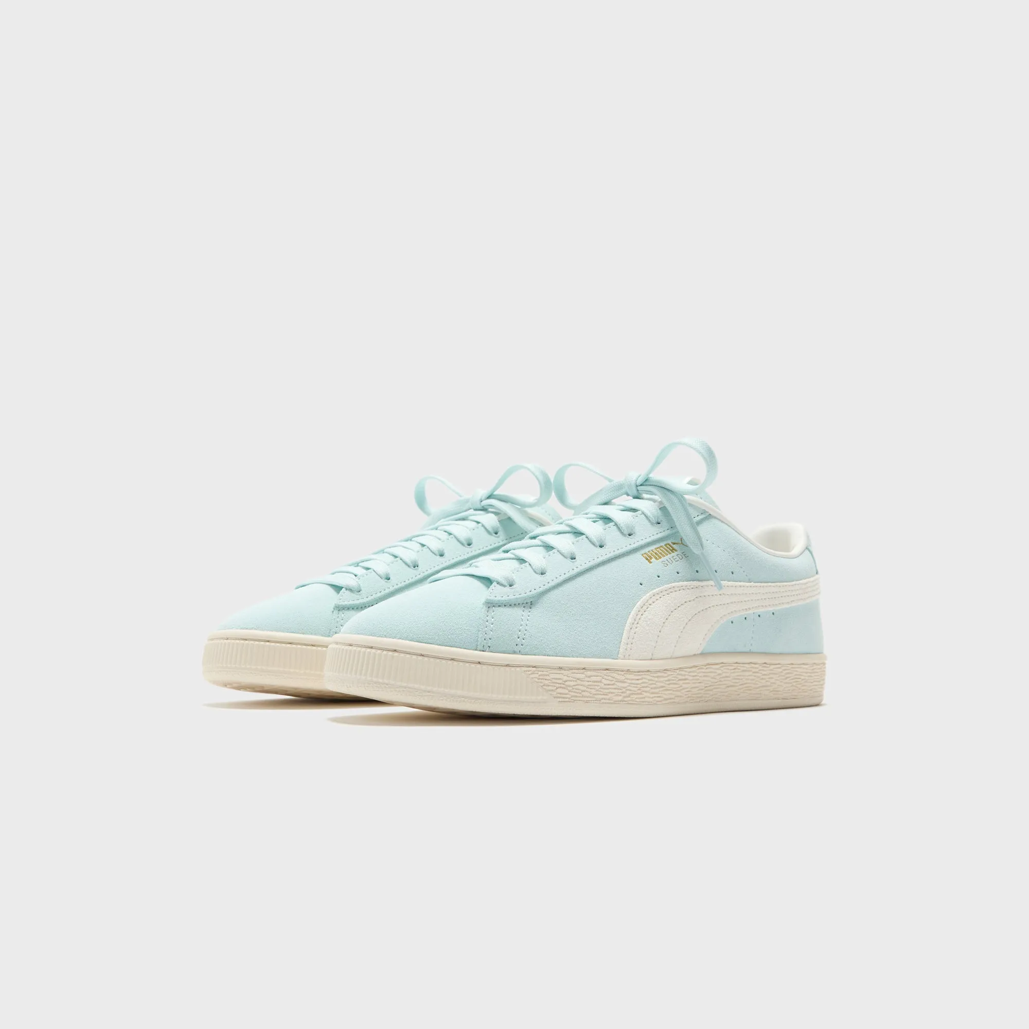 Thanksgiving Day Sale Puma Suede Charles F. Stead Ii - Green Glimmer / White