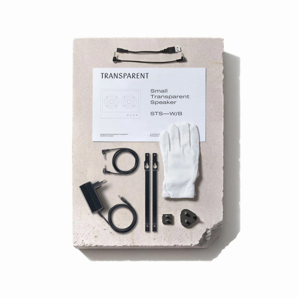 Transparent: Transparent Speaker - Small / Black (STS-B)