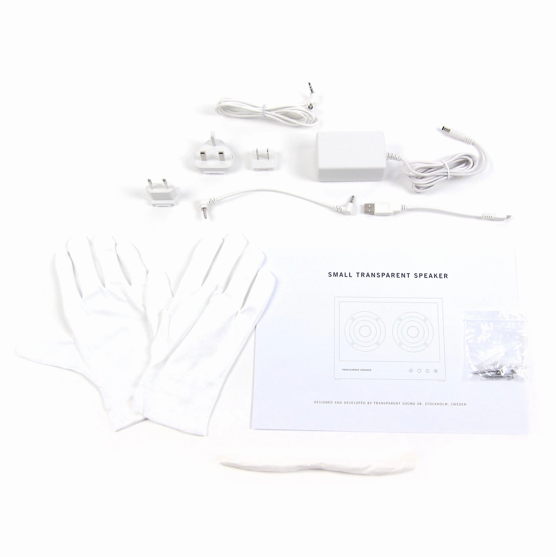 Transparent: Transparent Speaker - Small / White (STS-W)