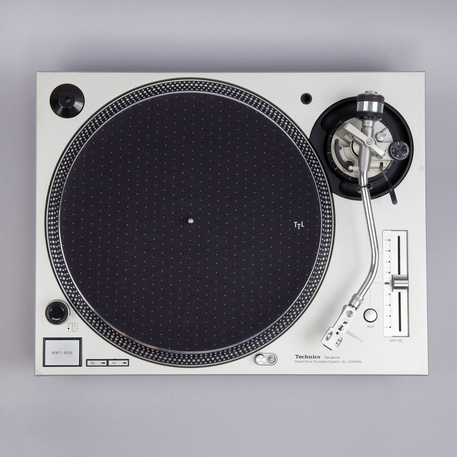 Turntable Lab: Dot Pattern Slipmat Record Mat - Black