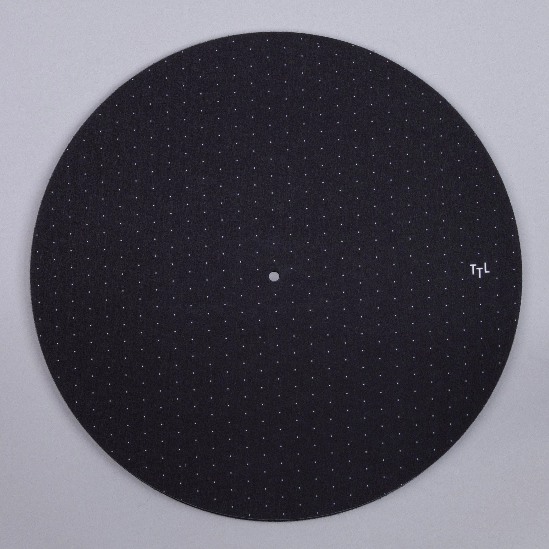 Turntable Lab: Dot Pattern Slipmat Record Mat - Black