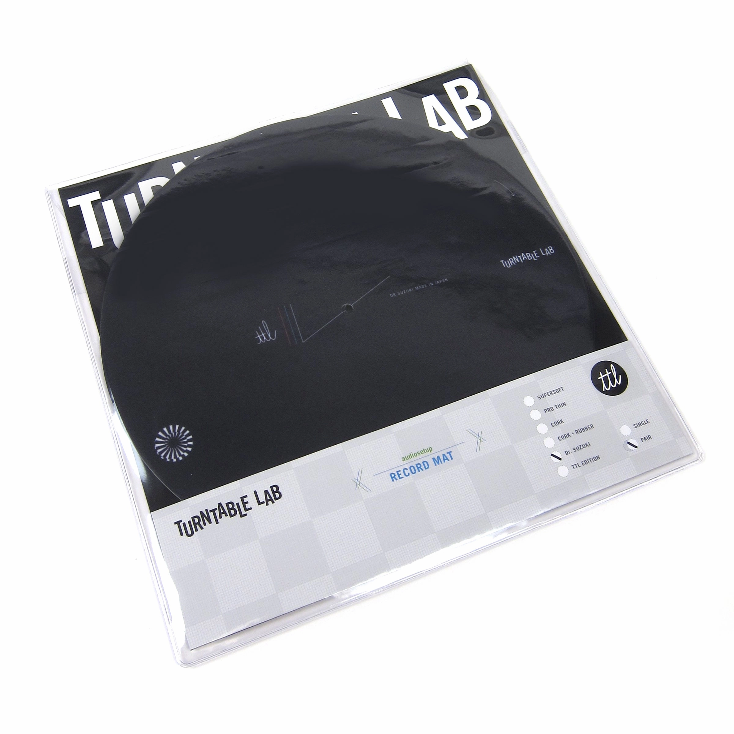 Turntable Lab: Dr. Suzuki Record Mat - Turntable Lab 1972 Edition