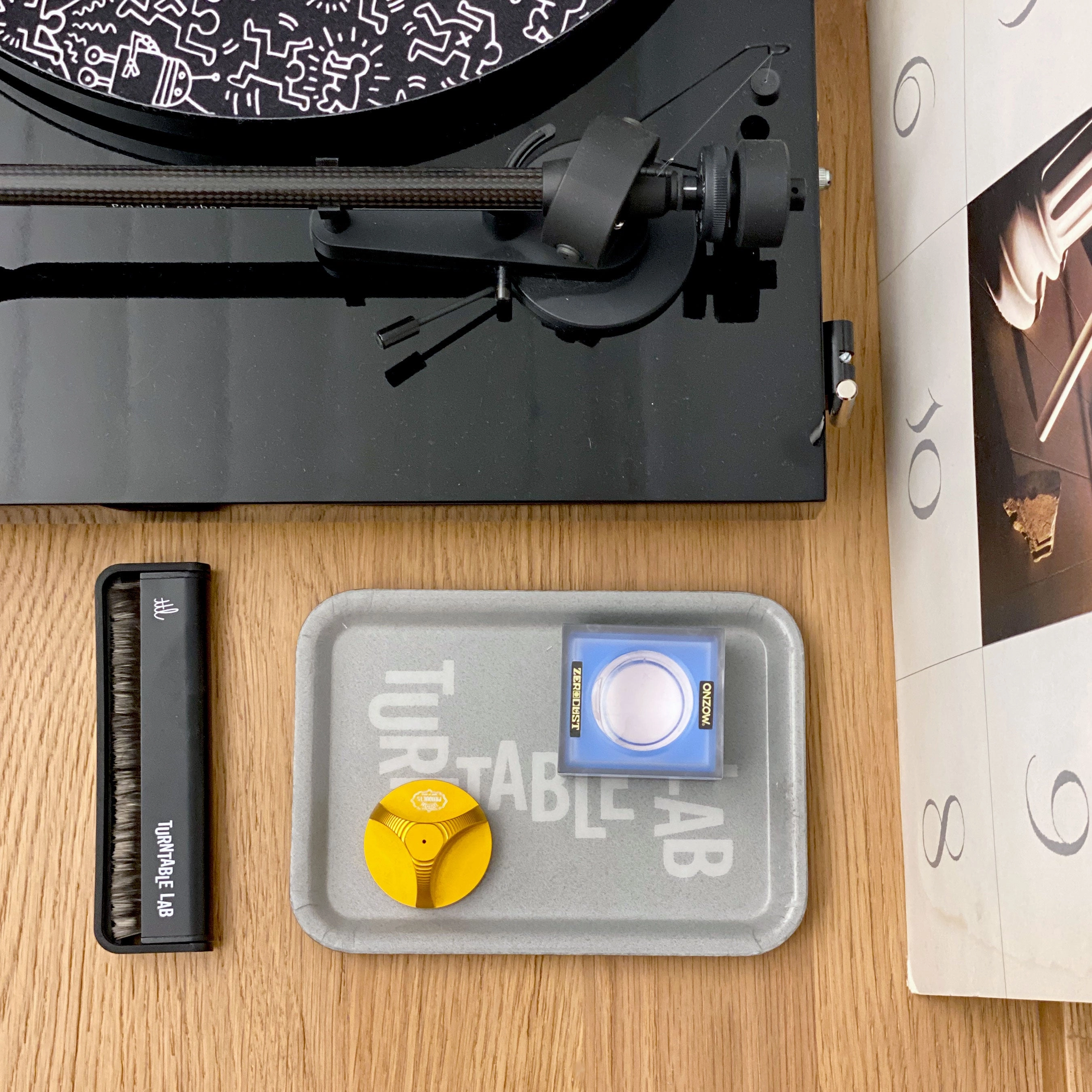 Turntable Lab: Spliffy Accessories Tray - Grey hi-fi digital music server,hi-fi speaker wall mount,hi-fi amp upgrade