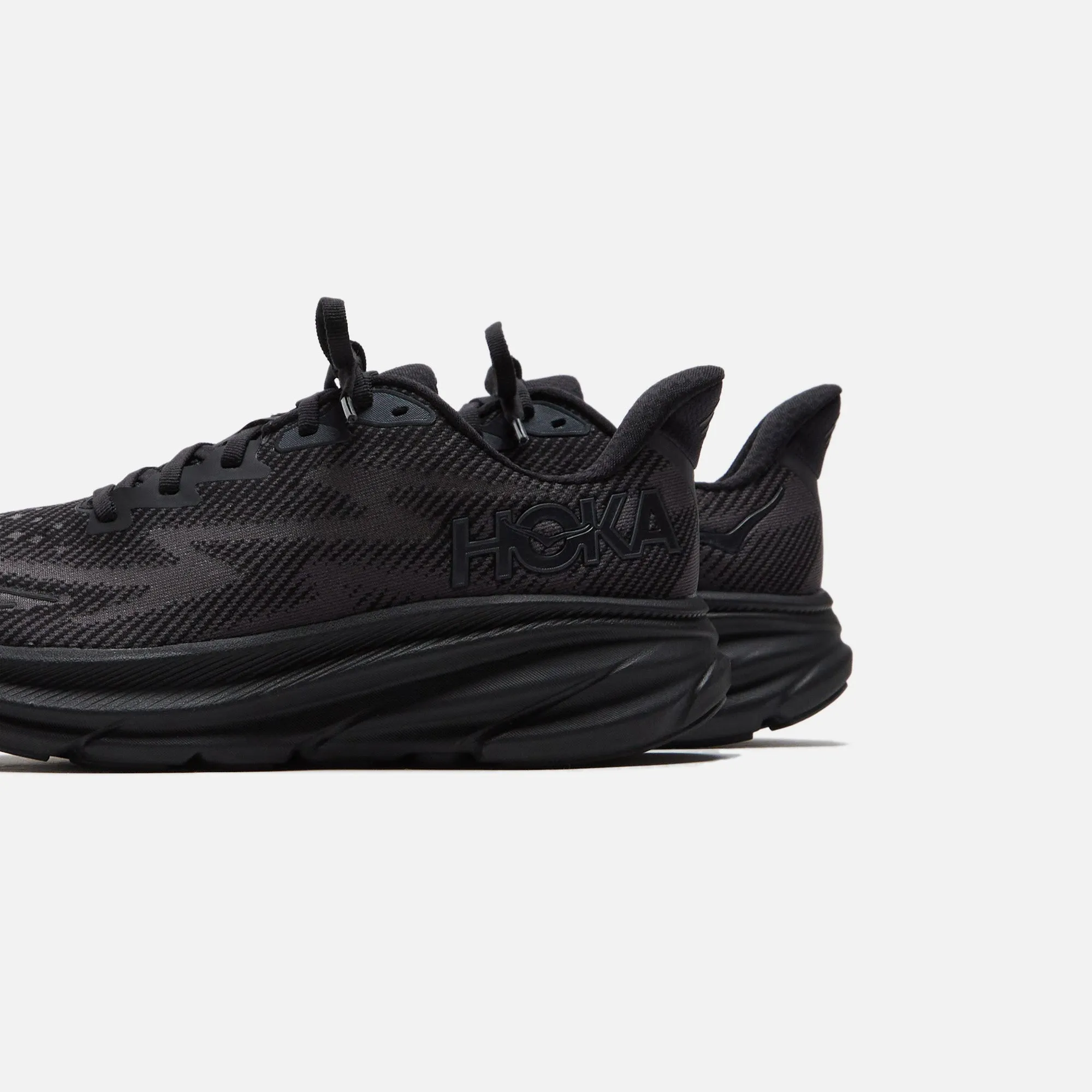 Hoka Clifton 9 - Black Comfort Property Utilization Wallet