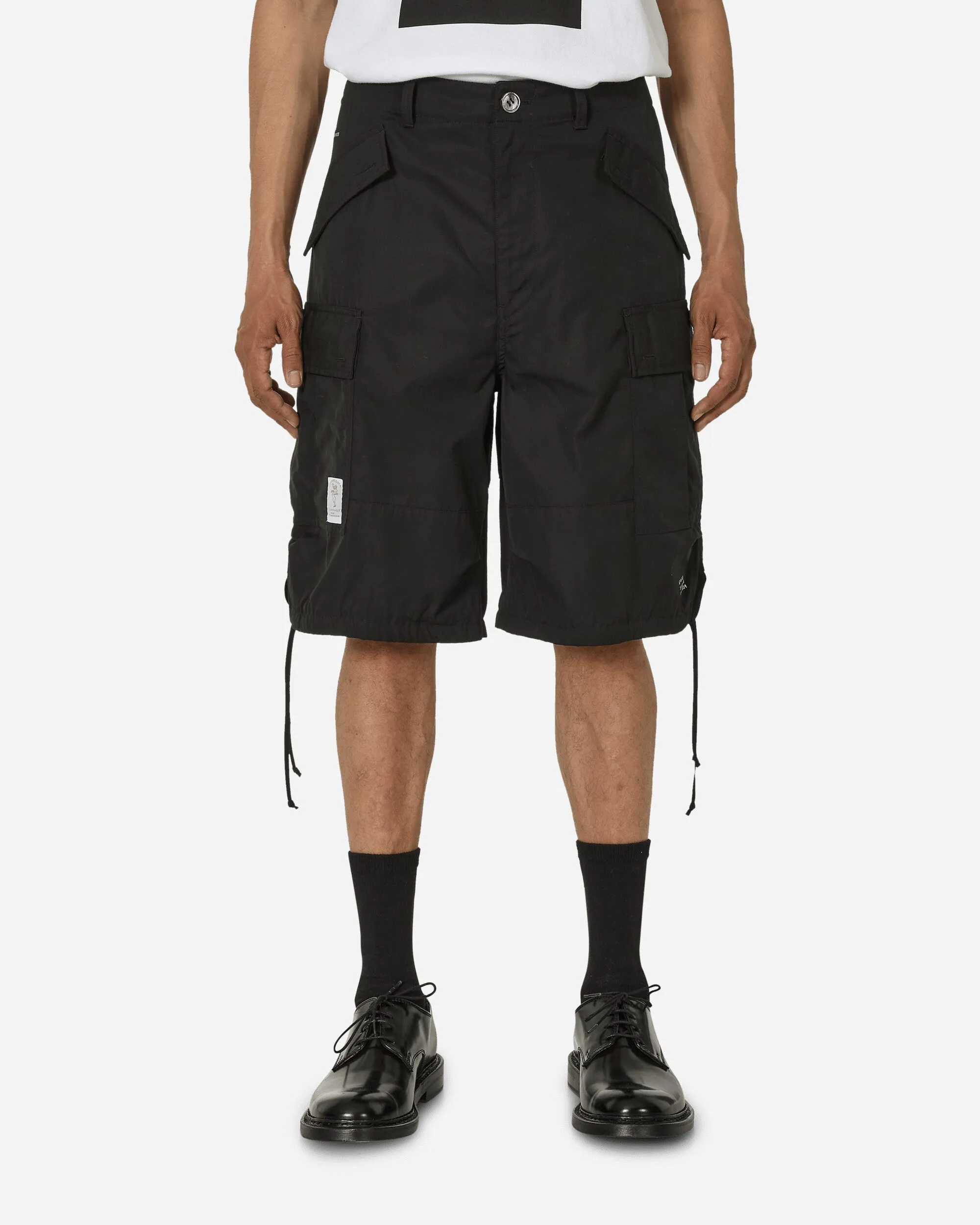 Cotton Shirt Tour Me Shorts Black Tuck - In