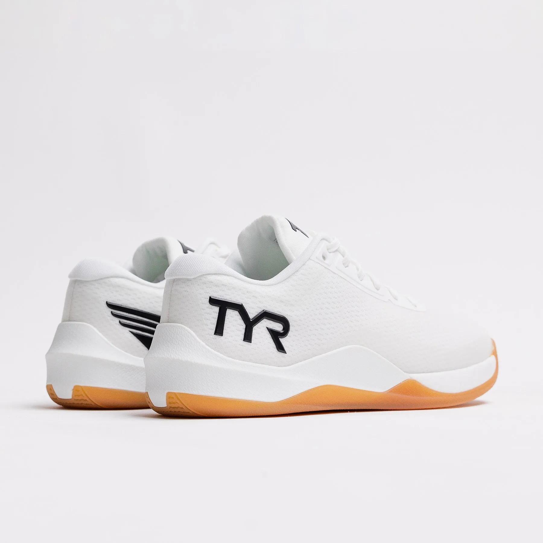 Tyr - Men'S Cxt-2 Elite Carbon Trainer - White Gum Secure Fit Around Foot