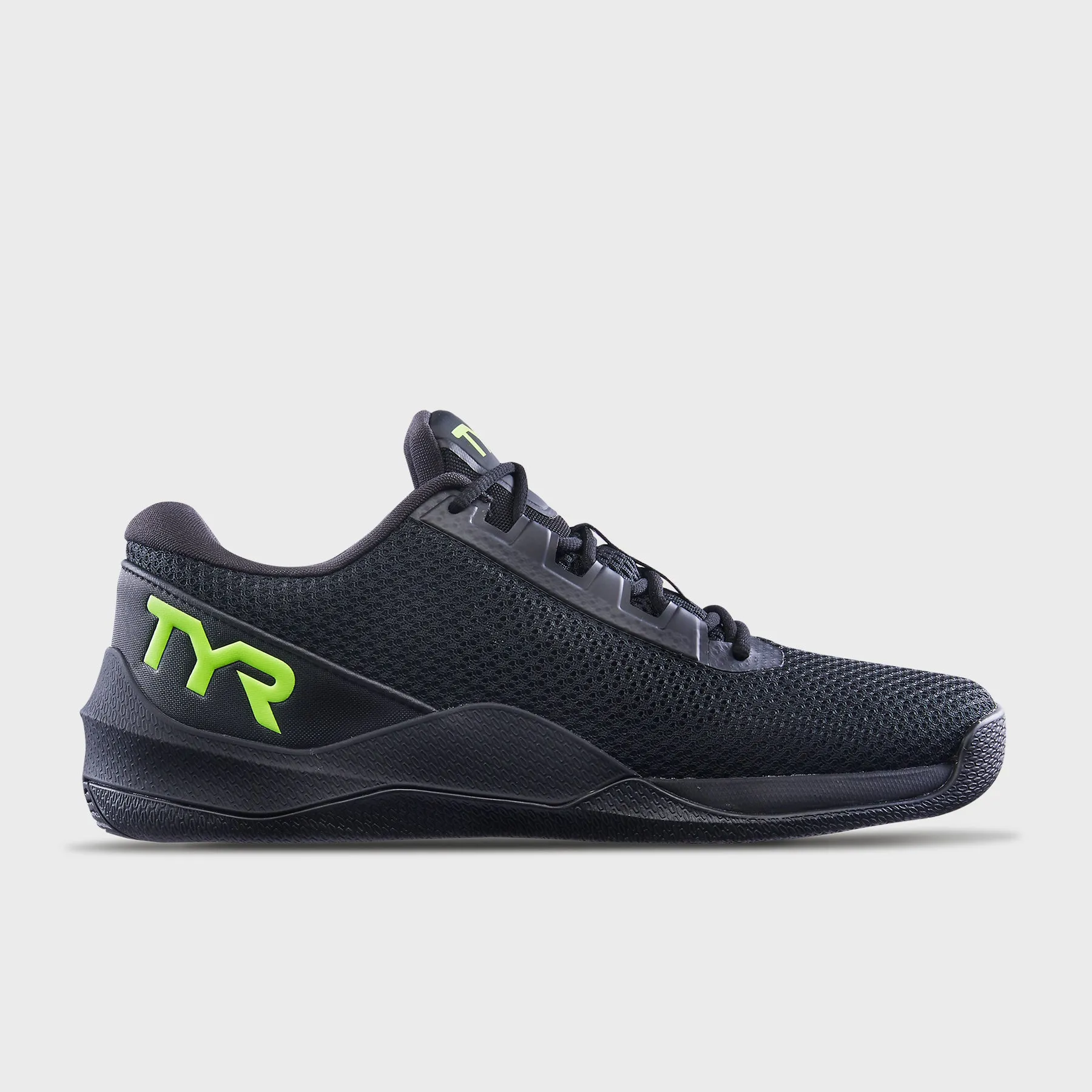 Tyr - Men'S Cxt-2 Trainer - Black/Lime Flexible Straps Midsole