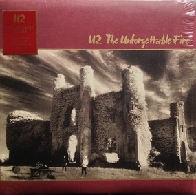 U2  The Unforgettable Fire  (Arrives in 4 days) hi-fi music center,hi-fi speaker grill,hi-fi equipment organizer
