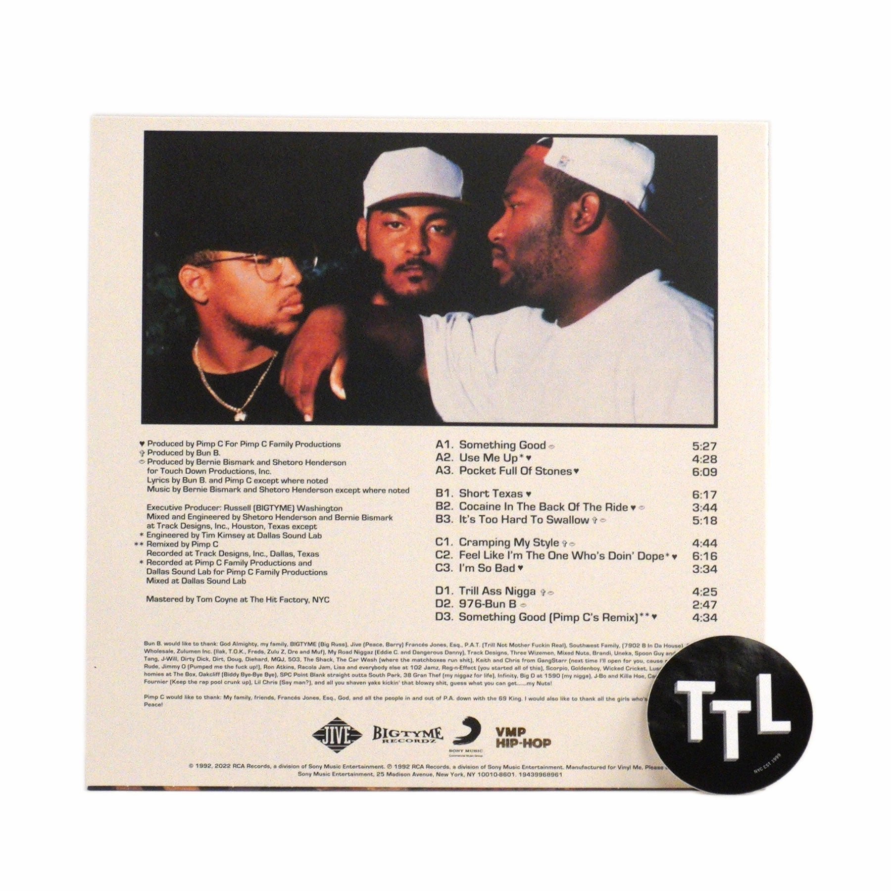 UGK: Too Hard To Swallow (Neon Yellow Colored Vinyl) Vinyl 2LP
