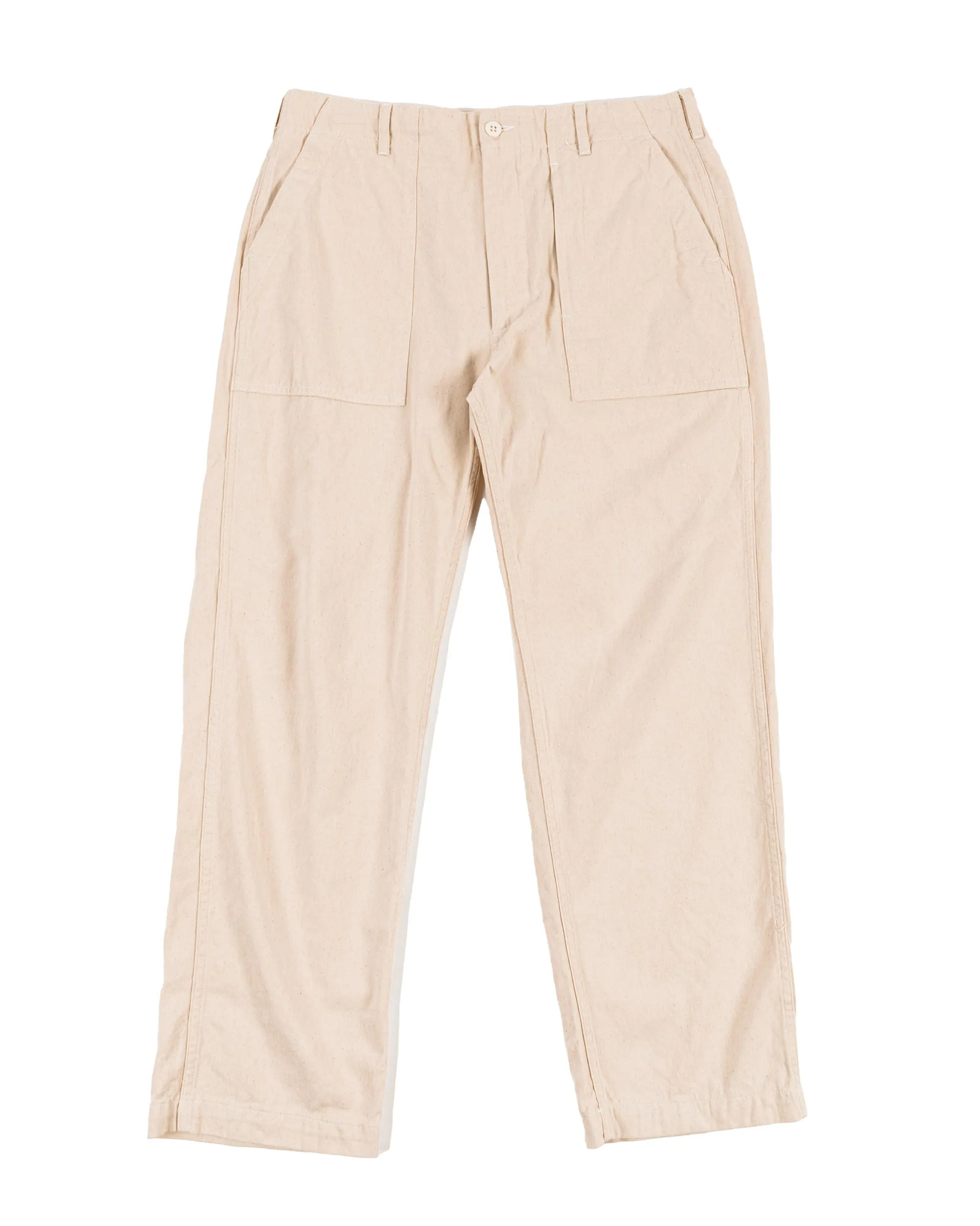 Back Slits Look Comfortable Elastic Thread Engineered Garments Fatigue Pant Natural 6.5Oz. Flat Twill