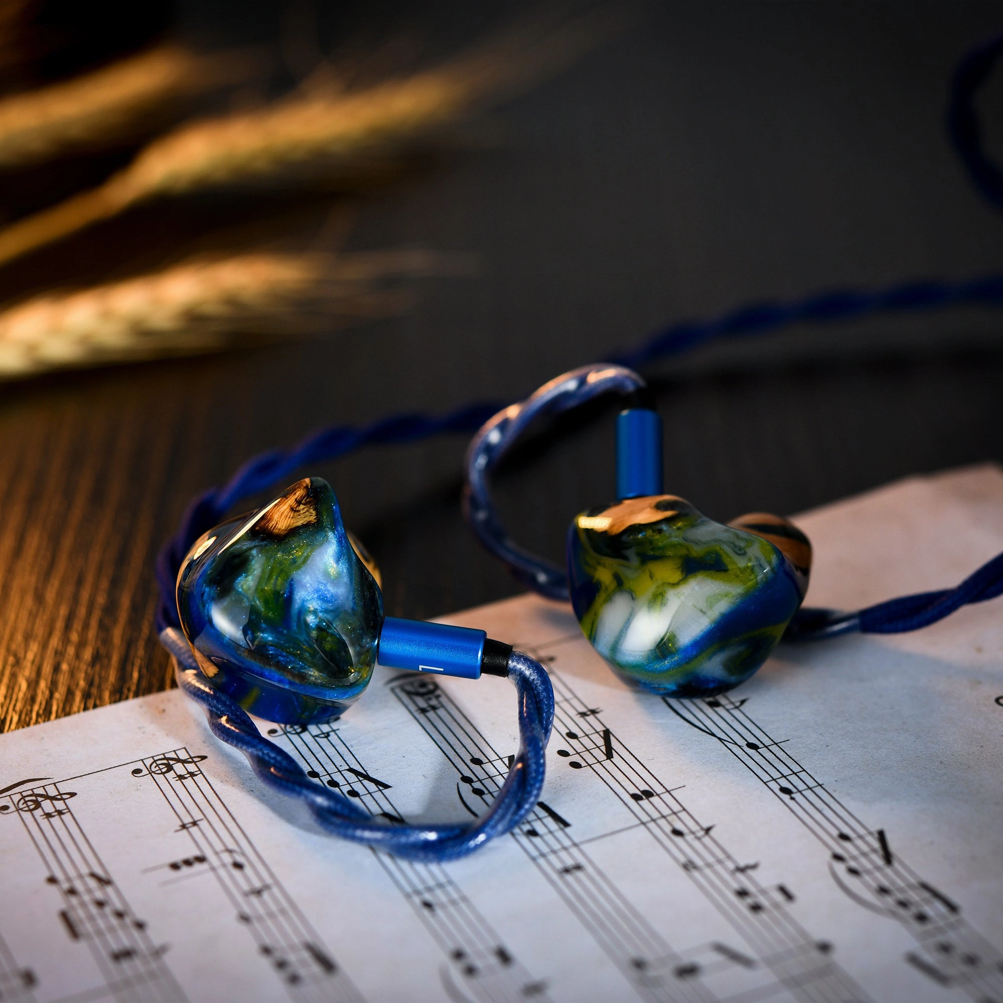 Unique Melody Mason FS Nuit toile Custom In-Ear Monitor